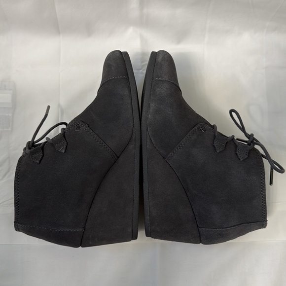 Toms Gray Kala Suede Wedge Bootie, Size 10 - Picture 8 of 15